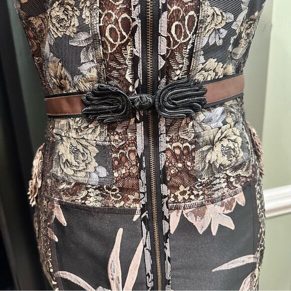 Anthropologies Byron Lars “Beguile” Tapestry Cocktail Dress – Size 4 - Picture 4 of 16